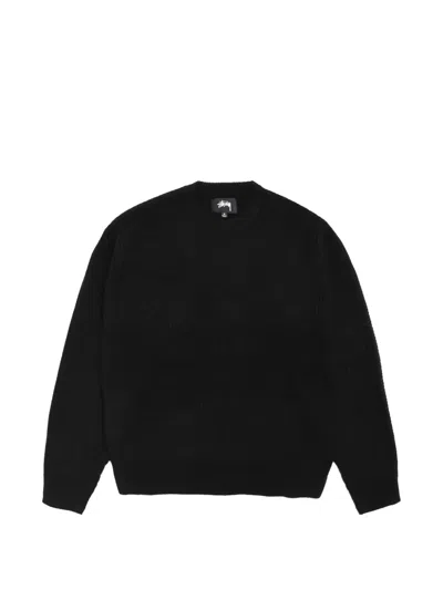 Stussy Cashmere Sweater In Black