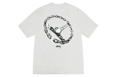 Pre-owned Stussy Chain-link T-shirt Fog