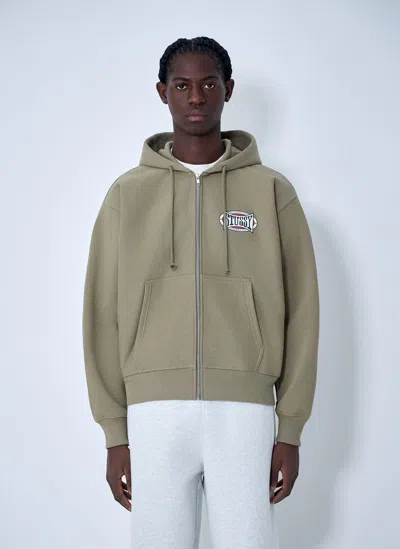 Stussy Champion Oval Sweater In Green
