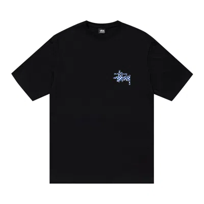 Pre-owned Stussy Checker Stock Tee 'black'