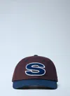 Stussy Chenille S Low Pro Cap In Red