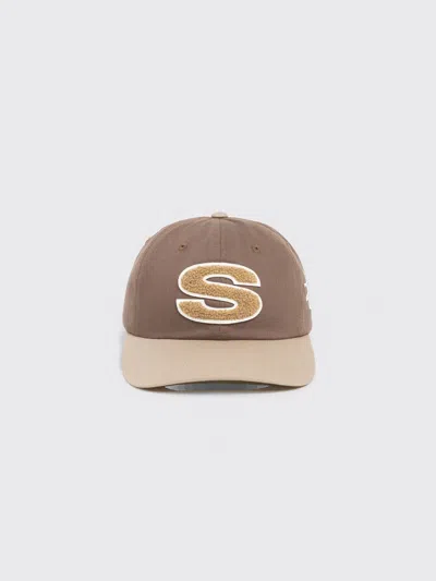 Stussy Logo-embroidered Cotton Cap In Multi