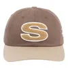 Stussy Chenille S Snapback Cap 'brown'