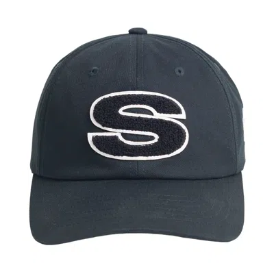 Pre-owned Stussy Chenille S Snapback Cap 'onyx' | Black | Men's Size Onesize