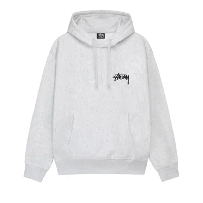 Pre-owned Stussy Cherries Hoodie 'ash Heather' In Grey