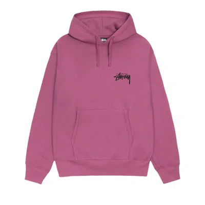 Pre-owned Stussy Cherries Hoodie 'berry' In Pink