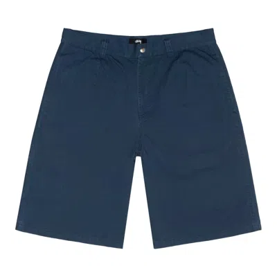 Pre-owned Stussy Chino Work Short 'navy' | Blue | Men's Size 30