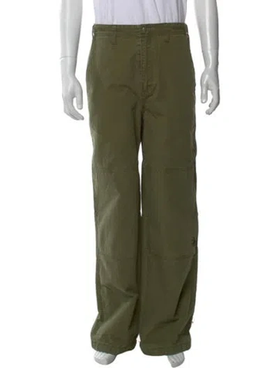 Pre-owned Stussy Chinos In Green