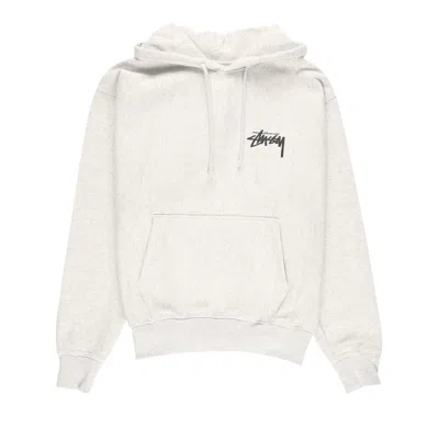 Pre-owned Stussy Classic Dot Hoodie 'ash Heather' In Grey