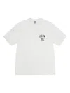 Stussy Solid World Tour Lcb T-shirt In White