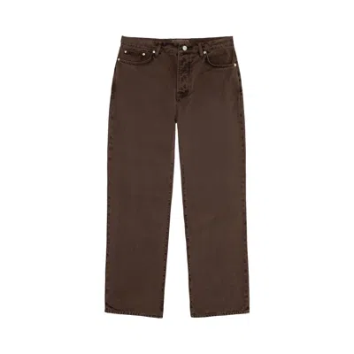 Pre-owned Stussy Classic Jean 'brown'