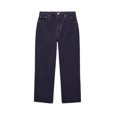 Pre-owned Stussy Classic Jean Overdyed 'nightshade' In Blue