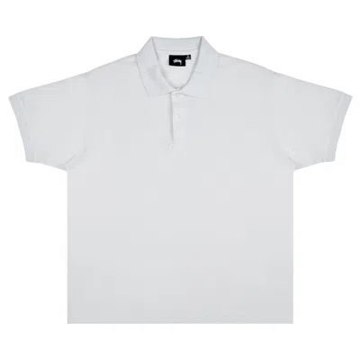 Pre-owned Stussy Classic Piqué Polo 'off White' | Men's Size Xxl