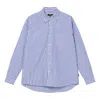 Stussy Classic Poplin Shirt 'purple' In Blue