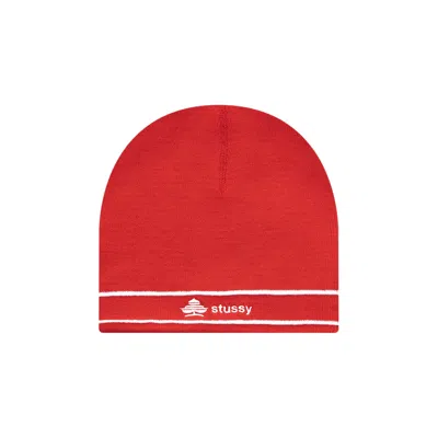Pre-owned Stussy Clover Skullcap 'red' | Men's Size Onesize