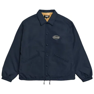 Pre-owned Stussy Coaches Jacket 'navy' | Blue | Men's Size M