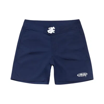 Pre-owned Stussy Coastal Board Short 'blue' | Men's Size 38