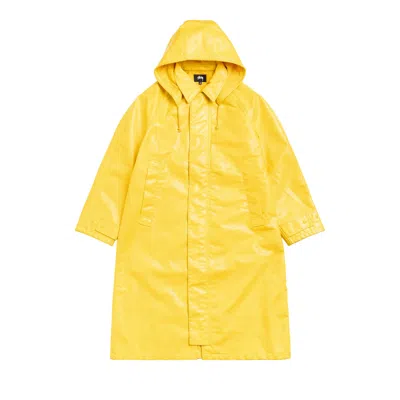 Pre-owned Stussy Coated Field Coat 'yellow' | Men's Size M