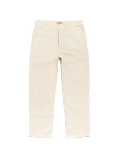 Stussy Corduroy Straight-leg Jeans In Neutral