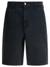 Stussy Cotton Black Shorts In Multi