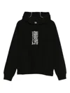 Stussy Cotton Blend Hoodie In Black