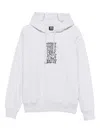 Stussy Grey Knit Cotton Sweater In Gray