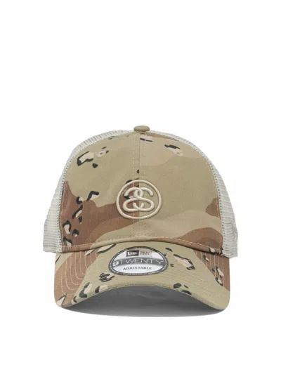 Stussy Cotton Cap In Beige