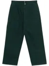 Stussy Cotton Chinos In Green