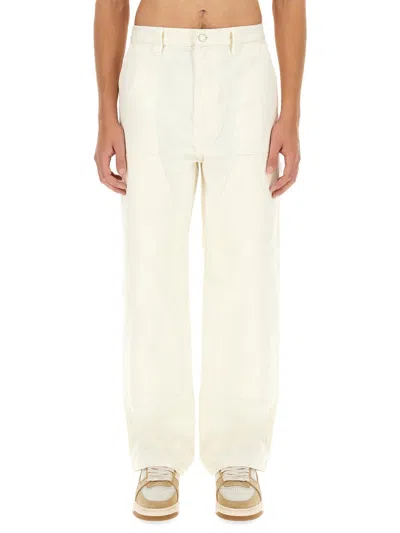Stussy Cotton Pants In White