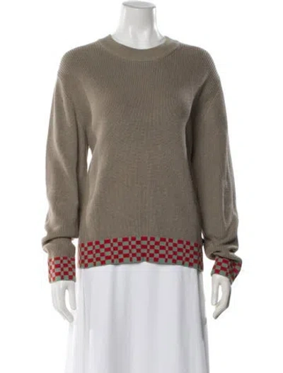 Pre-owned Stussy Crew Neck Sweater In Multi
