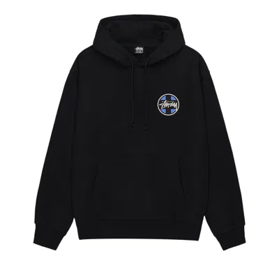 Pre-owned Stussy Cross Dot Hoodie 'black' | Men's Size L