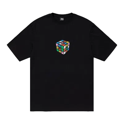 Pre-owned Stussy Cube Tee 'black'