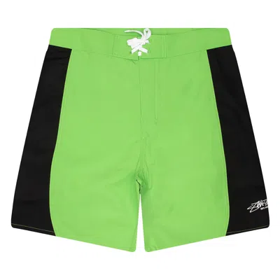 Pre-owned Stussy Curved Panel Board Short 'green' | Men's Size 30