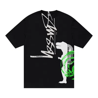 Pre-owned Stussy David Carson Dino Tee 'black'