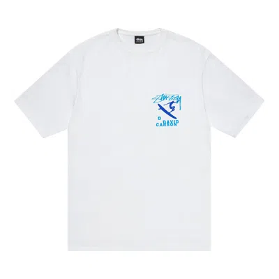 Pre-owned Stussy David Carson Do Your Thang Tee 'white'