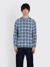 Stussy Dax Plaid Shirt In Blue