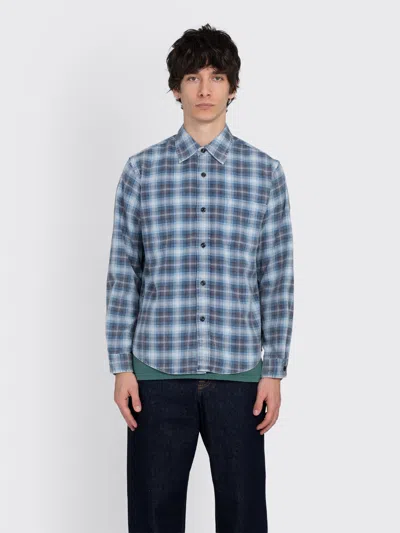 Stussy Dax Plaid Shirt In Blue