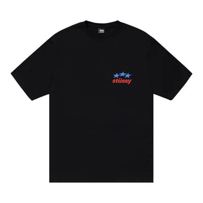 Pre-owned Stussy Designs Usa Tee 'black'