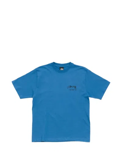 Stussy Dice Clock T-shirt In Blue