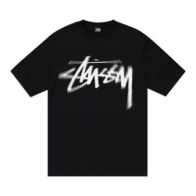 Pre-owned Stussy Dizzy Stock Tee 'black'