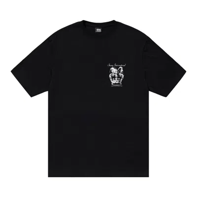 Pre-owned Stussy Dog Crown Tee 'black' | Men's Size L