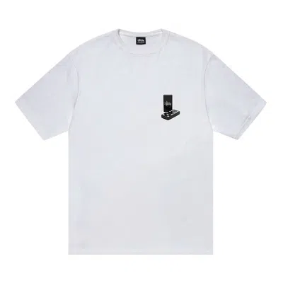Pre-owned Stussy Dominoes Tee 'white'