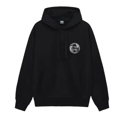 Pre-owned Stussy Dot Stamp Hoodie 'black'
