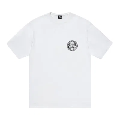 Pre-owned Stussy Dot Stamp Tee 'white'