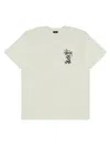 Stussy Double Dragon Gig Dyed Tee In Neutral