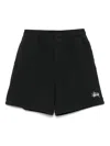 Stussy Double-layer Shorts In Black