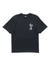 Stussy Dragon-embellished T-shirt In Black