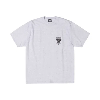 Pre-owned Stussy Dragon Tee 'ash Heather' | Grey | Men's Size S In Gray