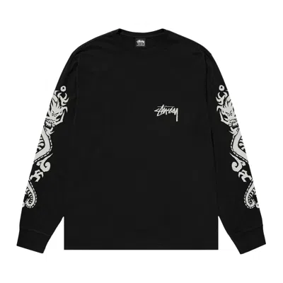Pre-owned Stussy Dragons Long-sleeve Tee 'black'