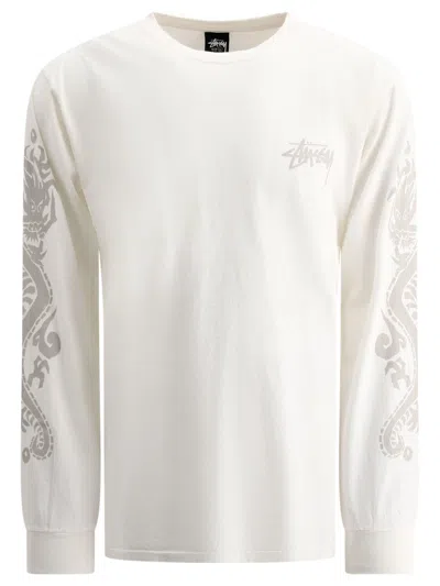 Stussy Dragons T-shirts In White